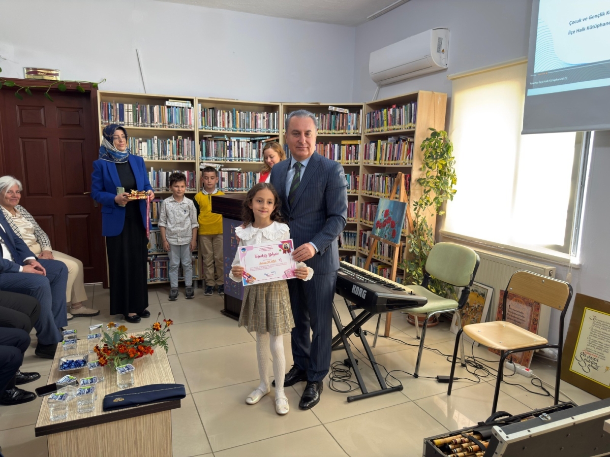Anamur’da 61. Kütüphane Haftası Etkinlikleri Başladı