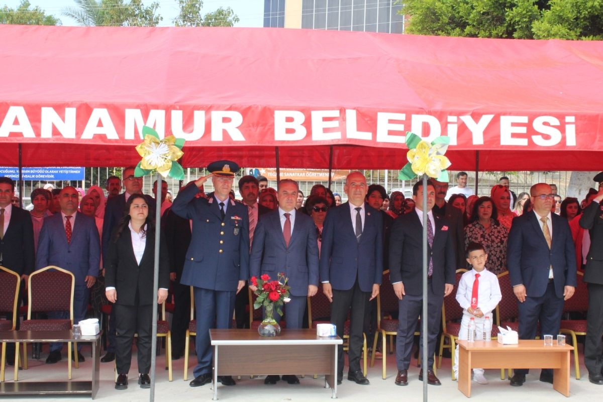 23 Nisan Ulusal Egemenlik ve Çocuk Bayramı Anamur’da Coşkuyla Kutlandı