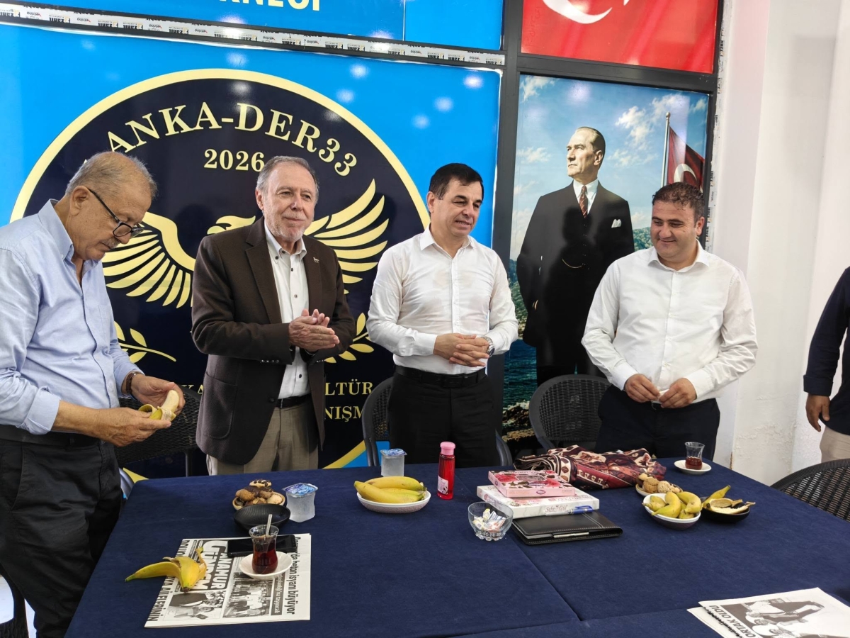 Demokrat Parti GİK Üyesi Cevheri Anamur’da Teşkilatla Buluştu..