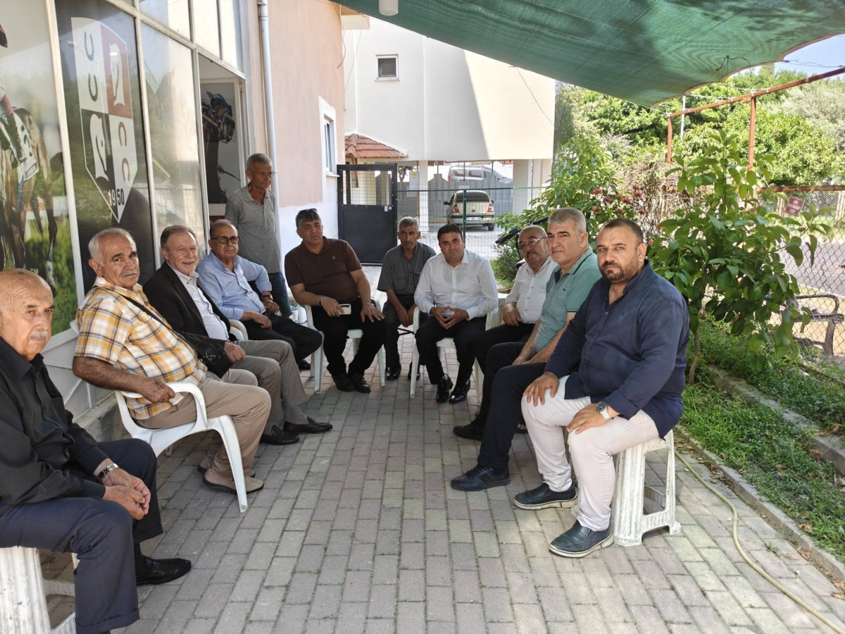 Demokrat Parti GİK Üyesi Cevheri Anamur’da Teşkilatla Buluştu..