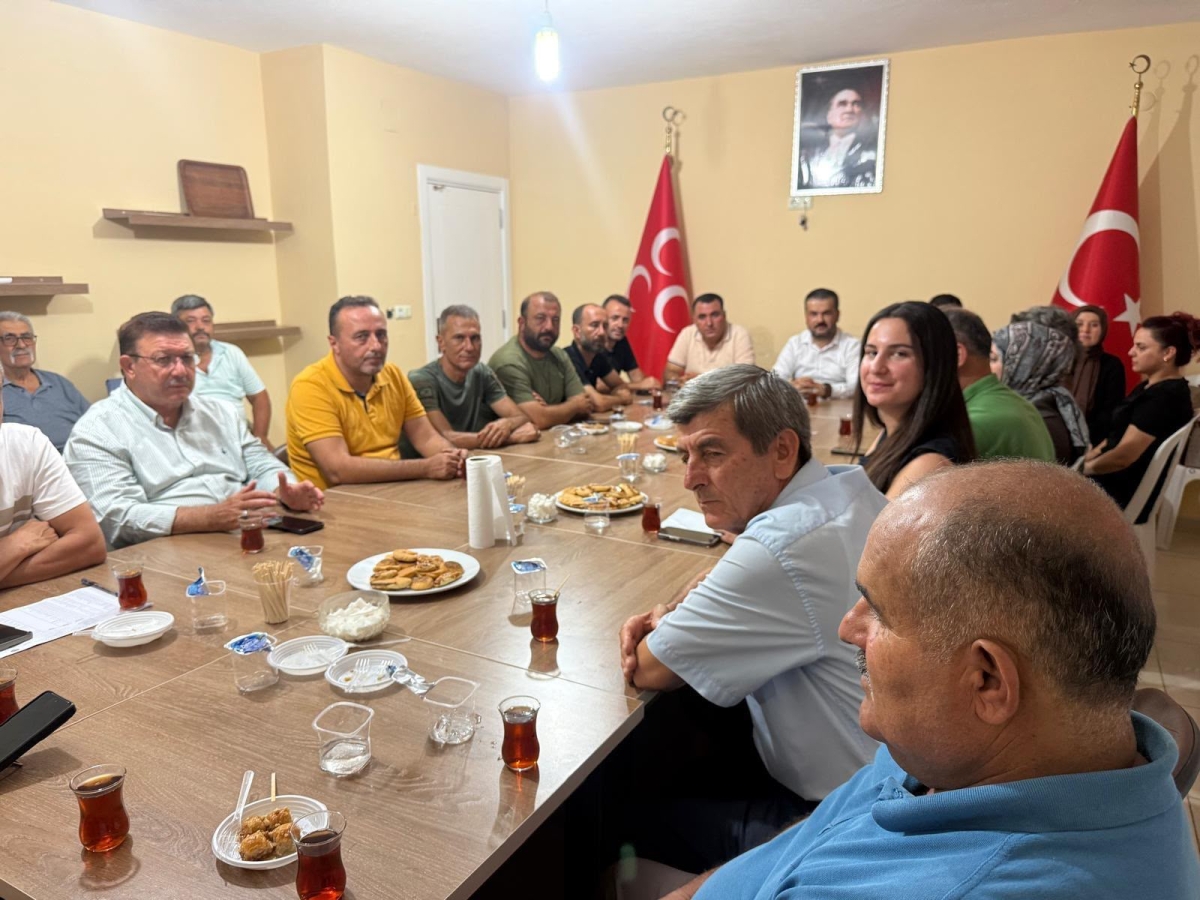 MHP Anamur İlçe Yönetiminde Görev Dağılımı Yapıldı..
