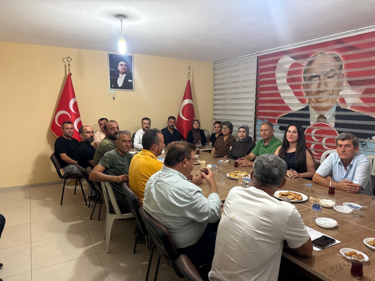 MHP Anamur İlçe Yönetiminde Görev Dağılımı Yapıldı..