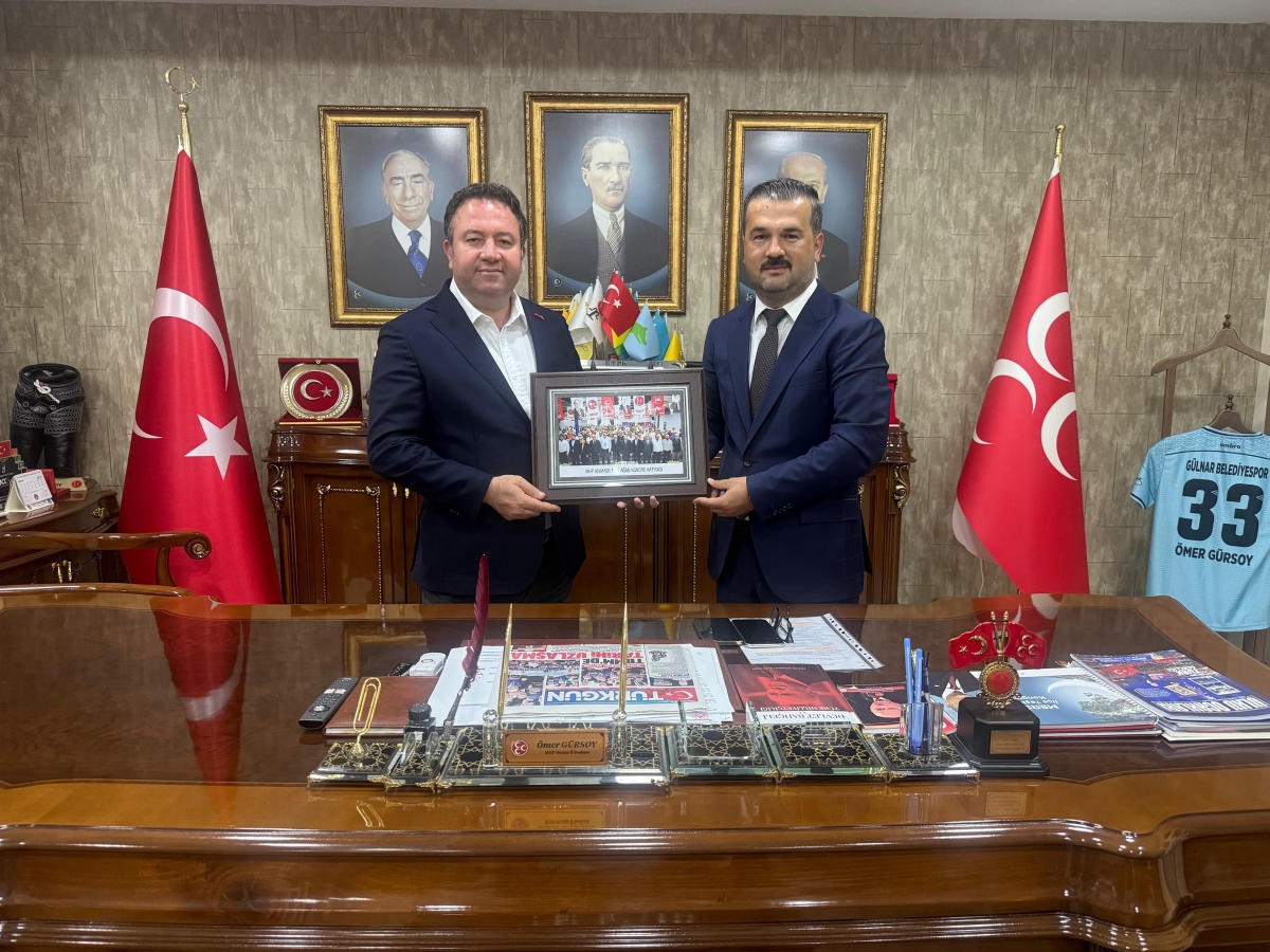 MHPAnamur’dan il Başkanlığı Ziyareti