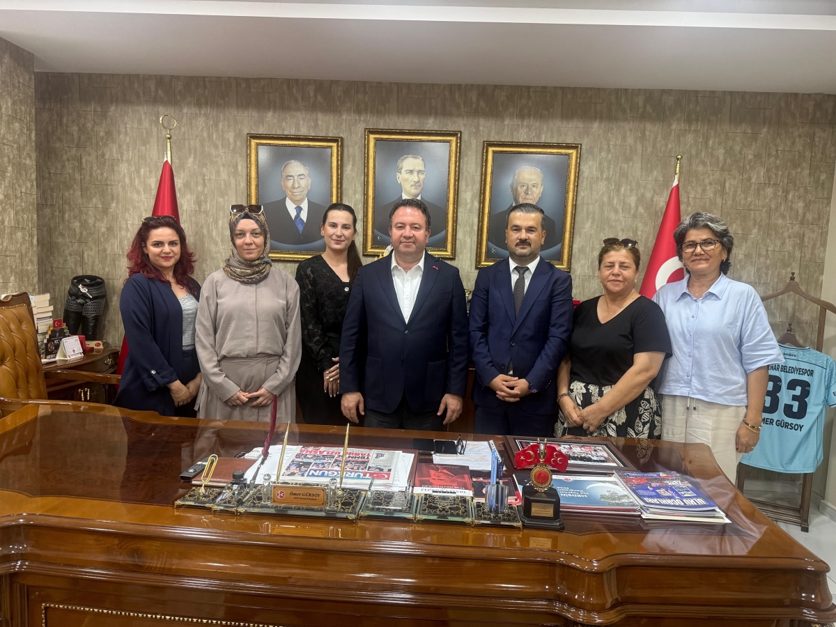 MHPAnamur’dan il Başkanlığı Ziyareti