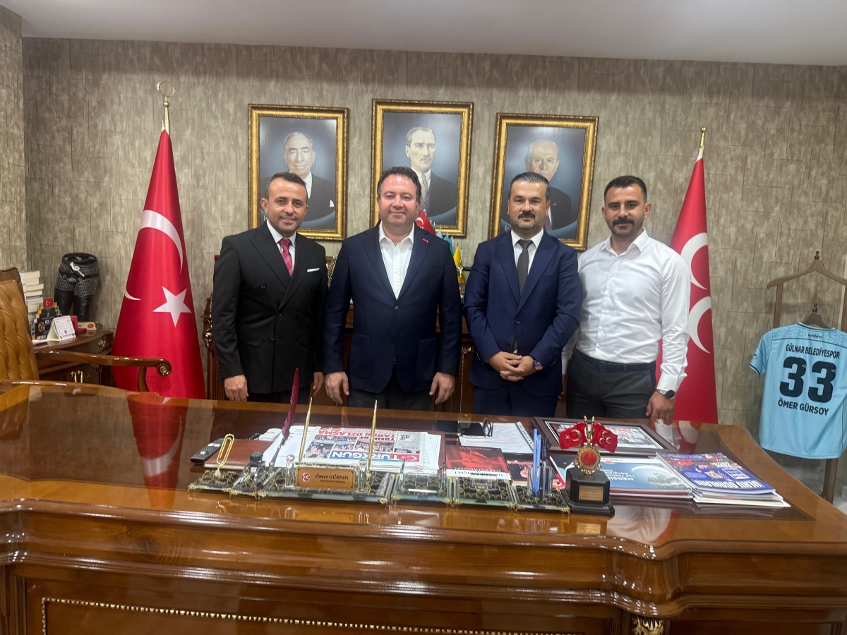 MHPAnamur’dan il Başkanlığı Ziyareti