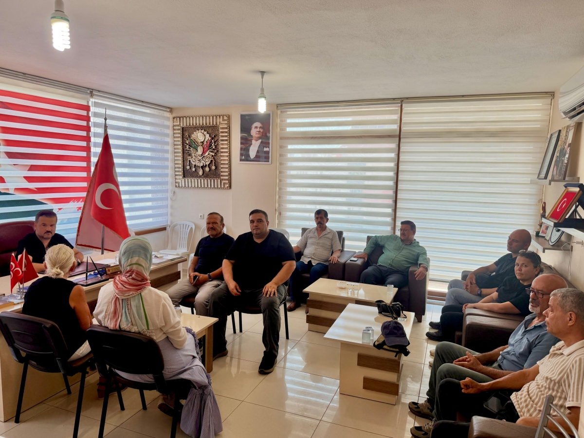 MHP Anamur İlçe Başkanlığına İki Önemli Ziyaret