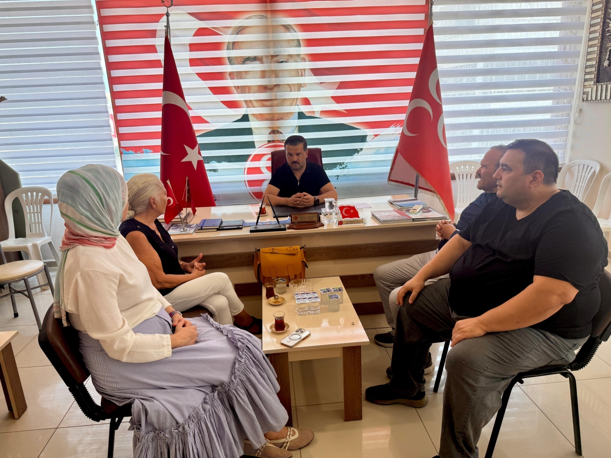 MHP Anamur İlçe Başkanlığına İki Önemli Ziyaret