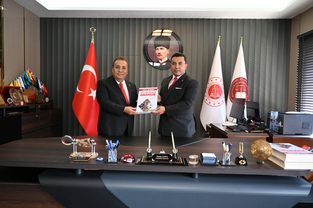 HSK 2. Daire Üyesi Prof. Dr. Çetin Arslan, Anamur Adliyesini ziyaret etti