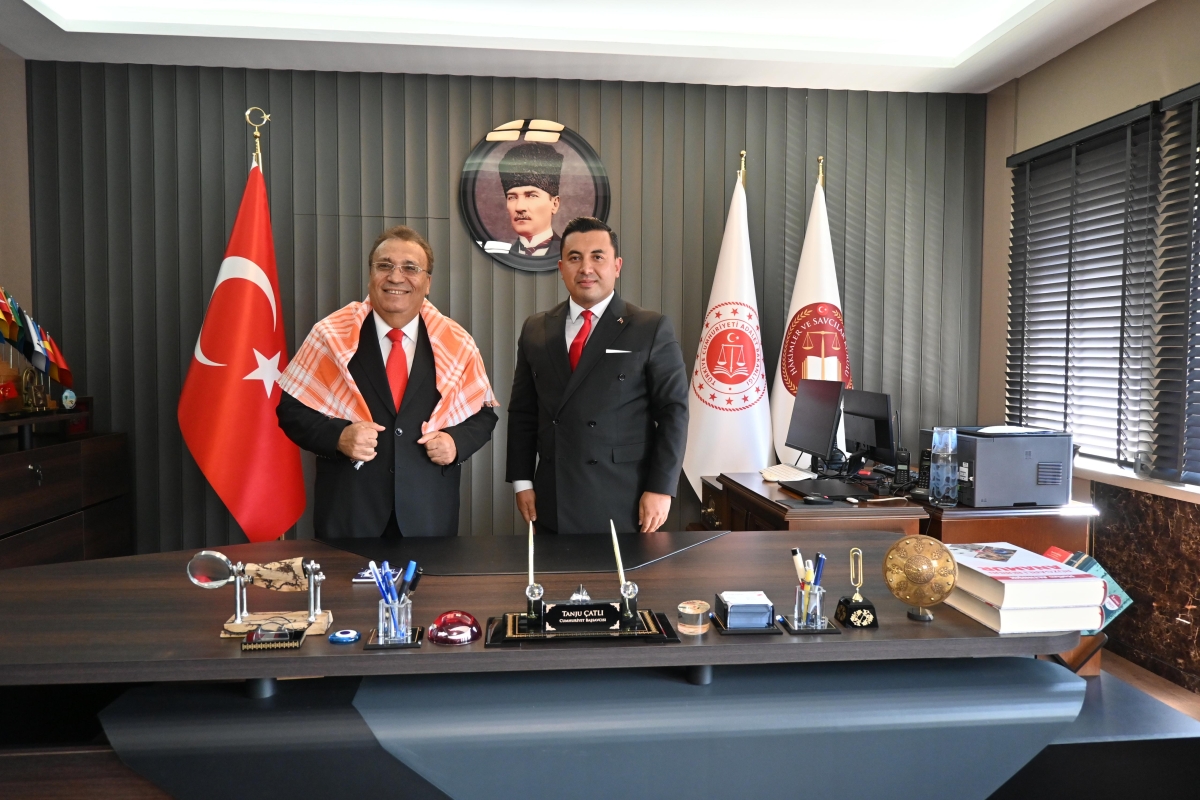 HSK 2. Daire Üyesi Prof. Dr. Çetin Arslan, Anamur Adliyesini ziyaret etti