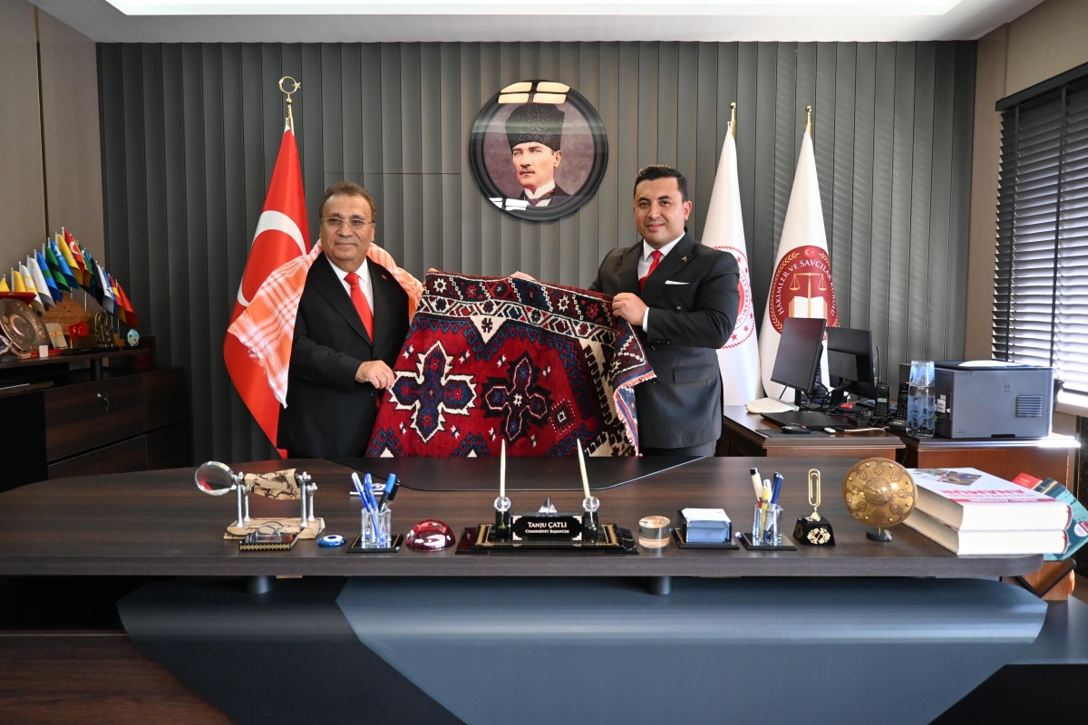 HSK 2. Daire Üyesi Prof. Dr. Çetin Arslan, Anamur Adliyesini ziyaret etti