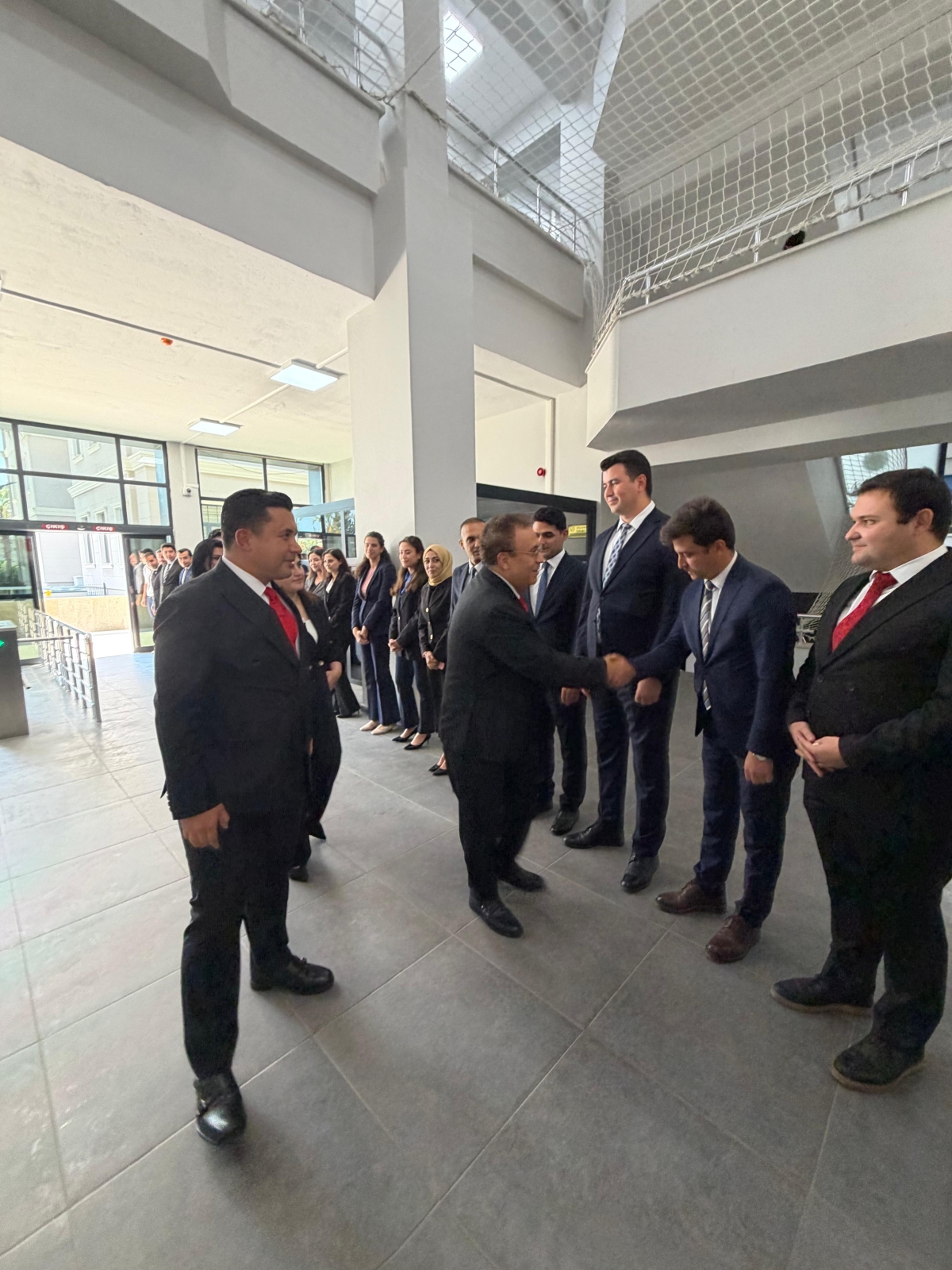 HSK 2. Daire Üyesi Prof. Dr. Çetin Arslan, Anamur Adliyesini ziyaret etti