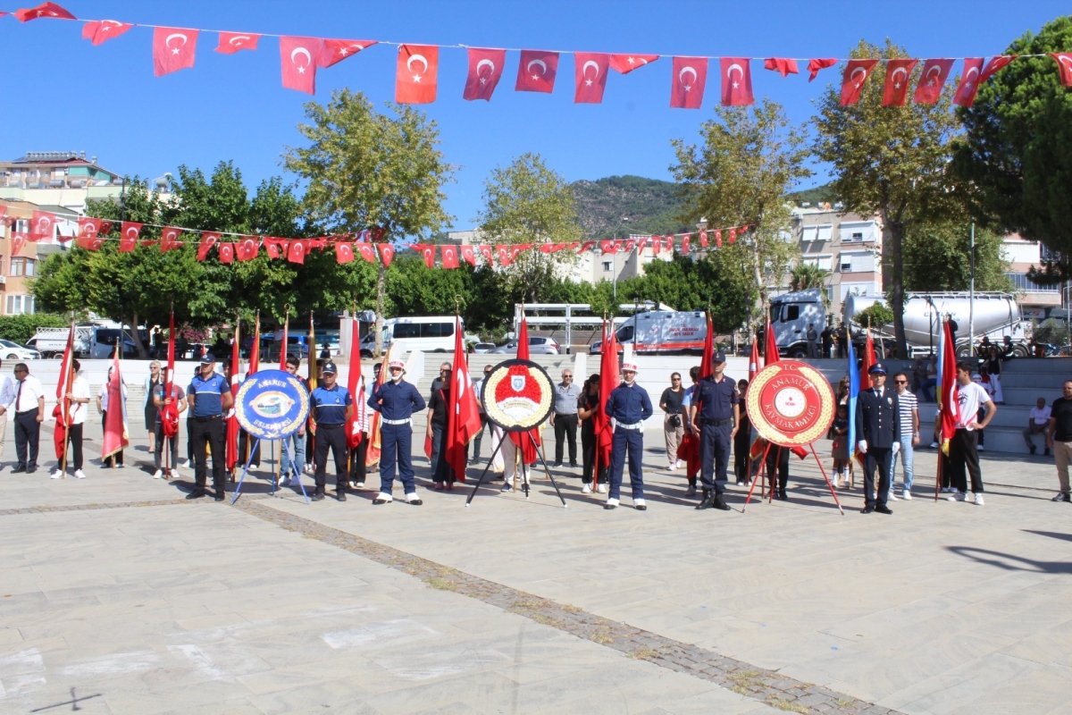 30 Ağustos Zafer Bayramı’nın 104. Yılı Anamur’da Coşkuyla Kutlandı..
