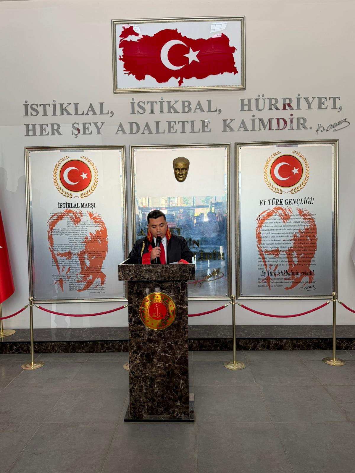 Anamur’da 2026-2027 Adli Yıl, “Gecikmeyen Yargı” vurgusuyla açıldı..