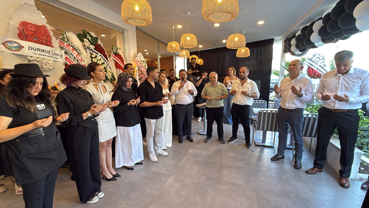DAVİD PEOPLE CAFE, ANAMUR’DA GÖRKEMLİ BİR AÇILIŞLA HİZMETE GİRDİ