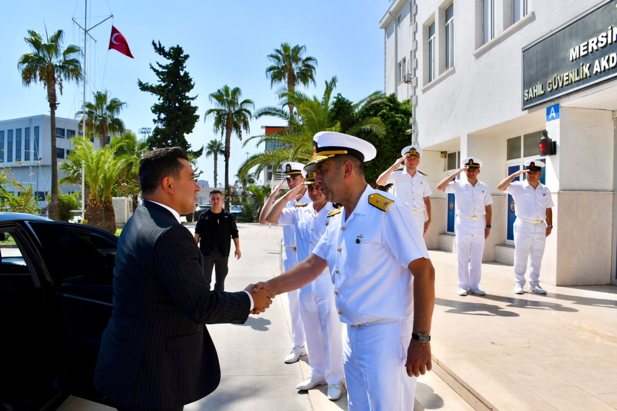 Anamur Başsavcısı Tanju Çatlı’dan Mersin’de Güvenlik Kurumlarına Nezaket Ziyaretleri..
