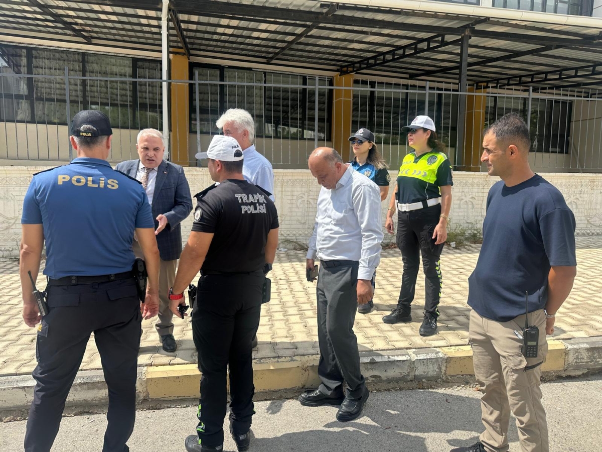Anamur’da Okul Servis Araçlarına Yönelik Sıkı Denetim
