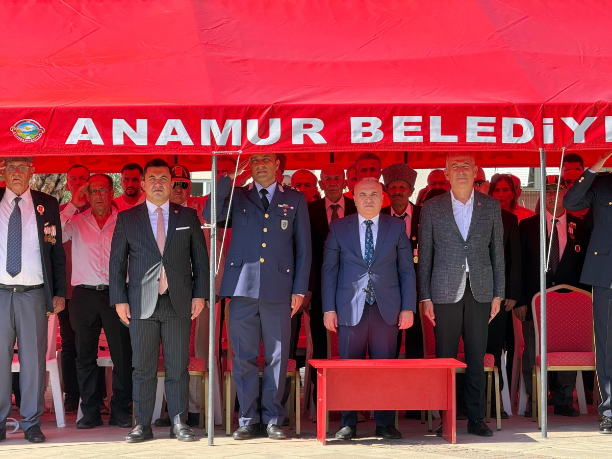 Anamur’da 19 Eylül Gaziler Günü Anma Programı Düzenlendi..