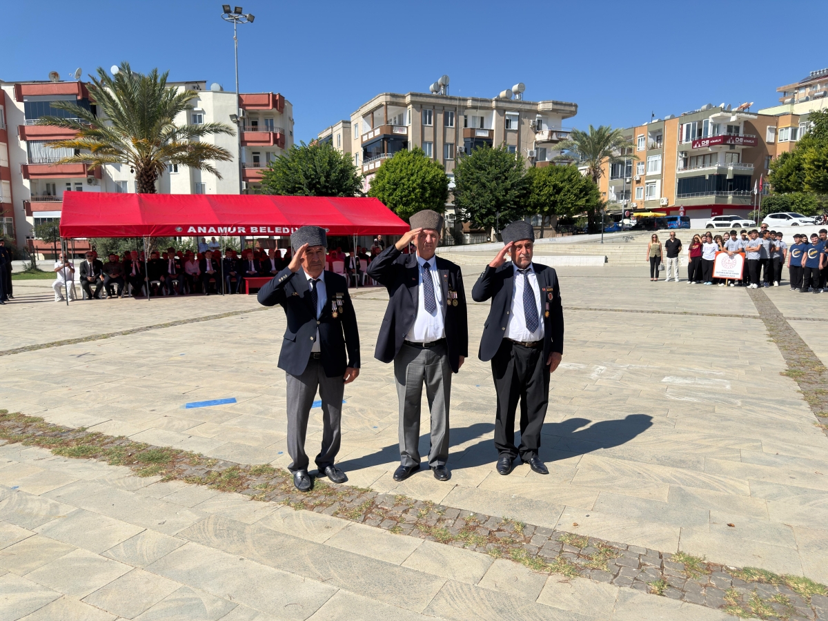 Anamur’da 19 Eylül Gaziler Günü Anma Programı Düzenlendi..