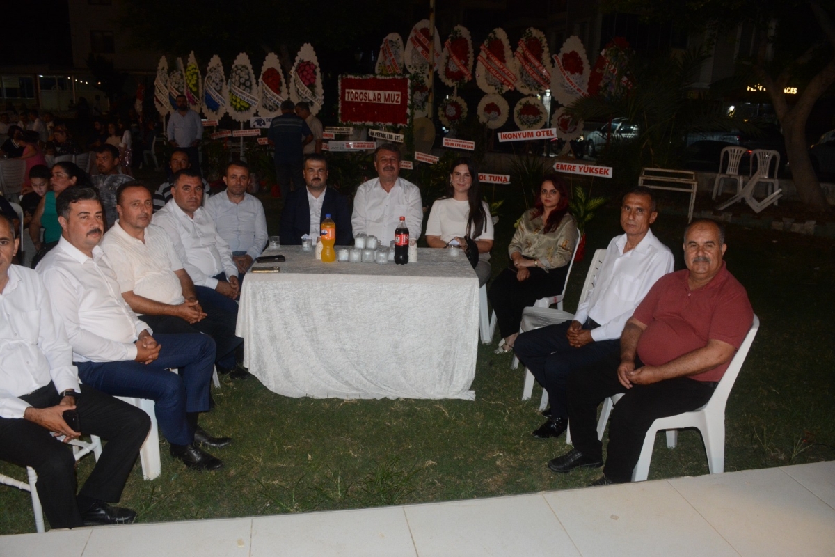 Anamur’da Betül ve Batuhan Çiftinin Mutluluğu Görkemli Düğünle Taçlandı..