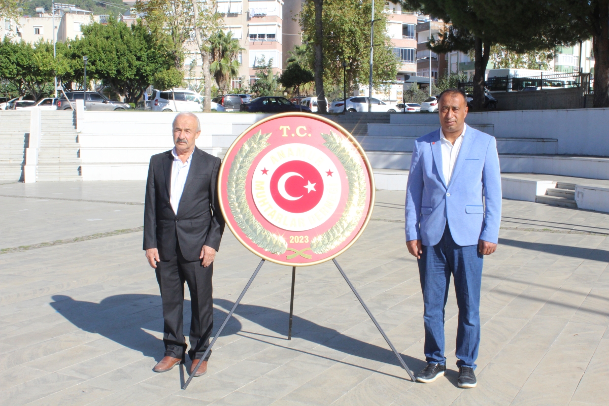 Anamur’da 19 Ekim Muhtarlar Günü Kutlandı