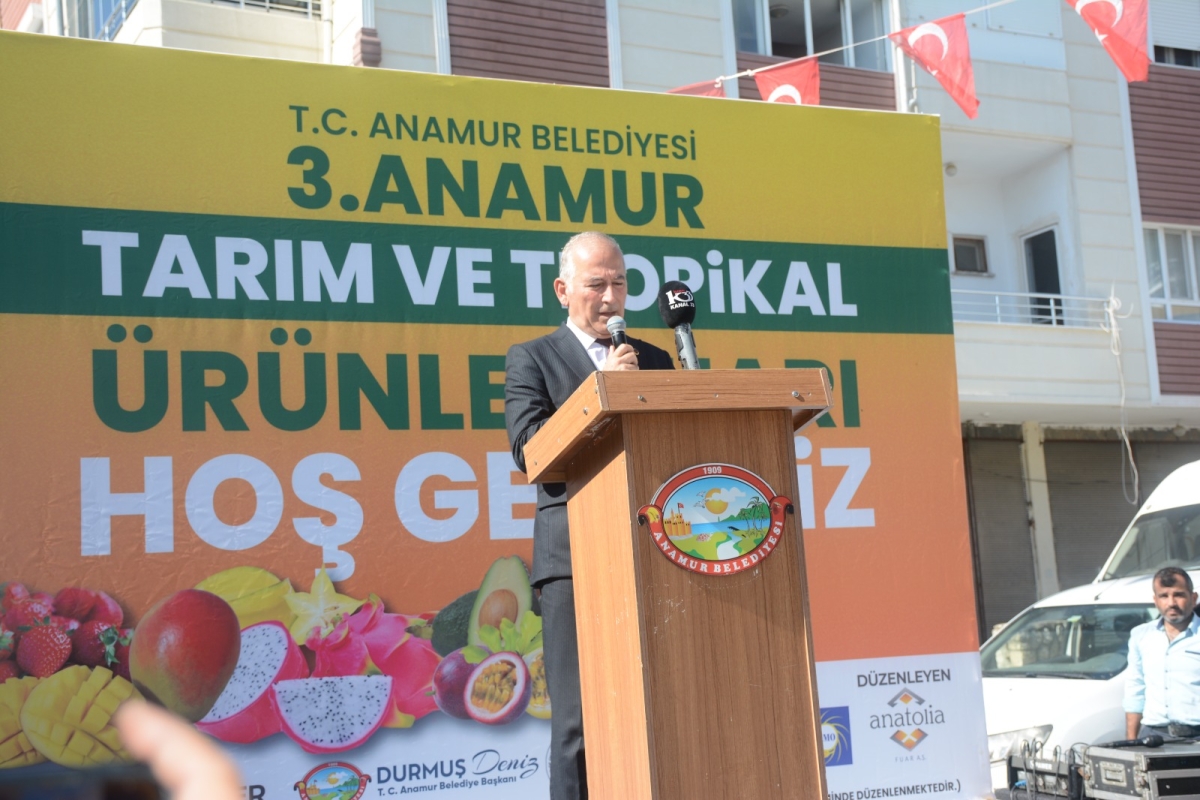 Anamur Tarım ve Tropikal Ürünler Fuarı Görkemli Törenle Açıldı..