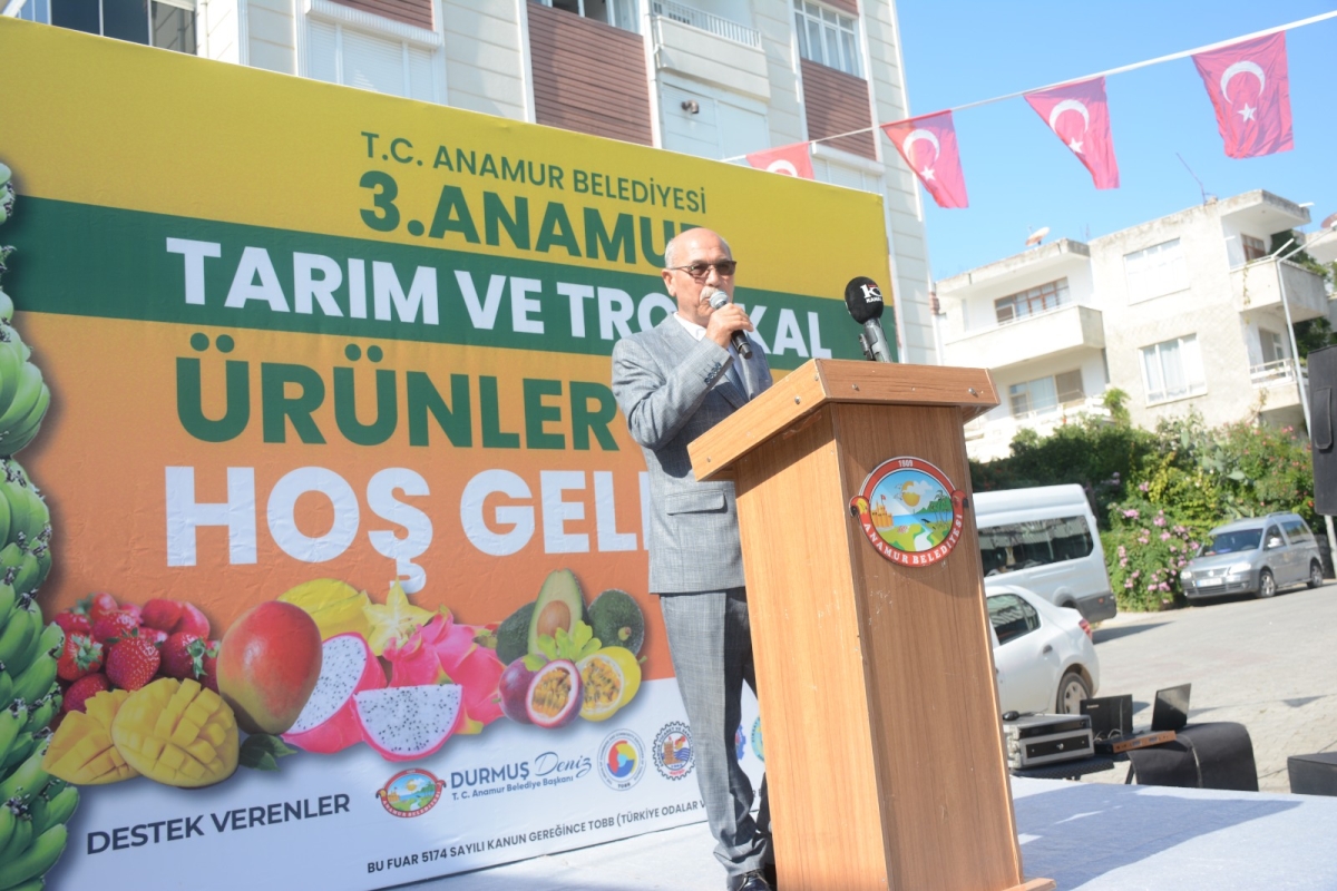 Anamur Tarım ve Tropikal Ürünler Fuarı Görkemli Törenle Açıldı..
