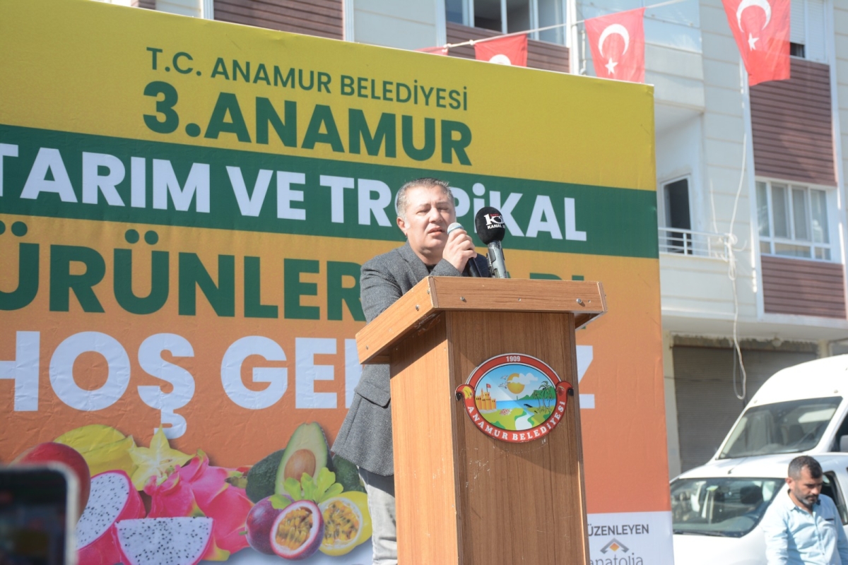 Anamur Tarım ve Tropikal Ürünler Fuarı Görkemli Törenle Açıldı..