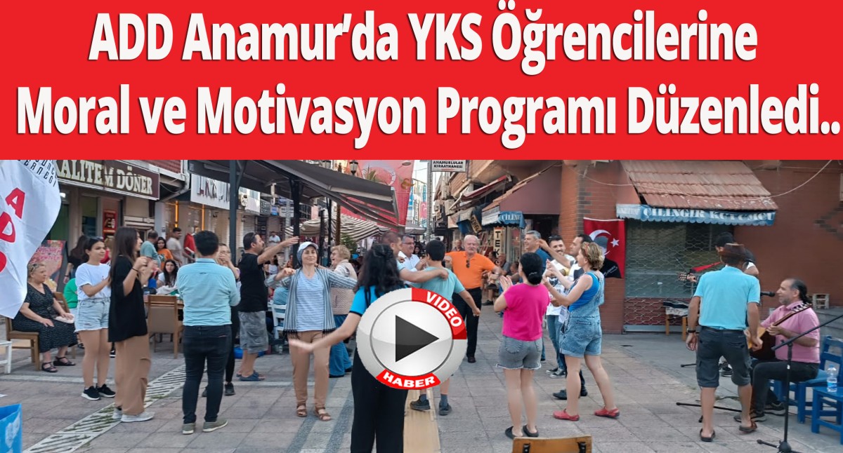 ADD Anamur’da YKS Öğrencilerine Moral ve Motivasyon Programı Düzenledi..