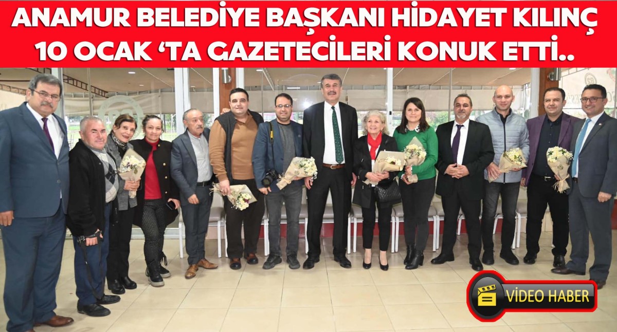 Başkan Kılınç 10 Ocak'ta Gazetecilerle Kahvaltıda Bir Araya Geldi..