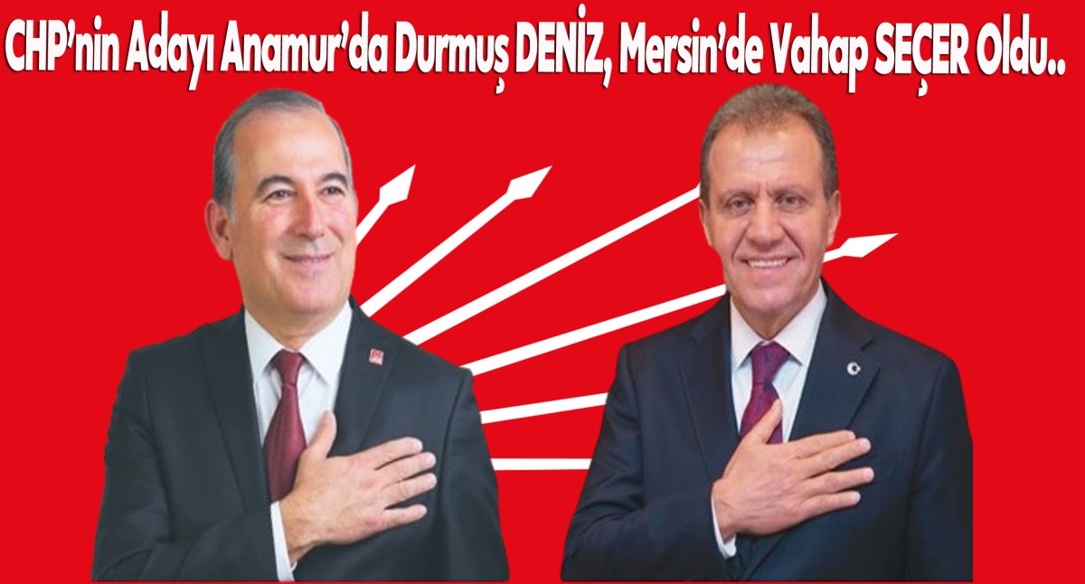 CHP Anamur Belediye Başkan Adayı Durmuş DENİZ Oldu..