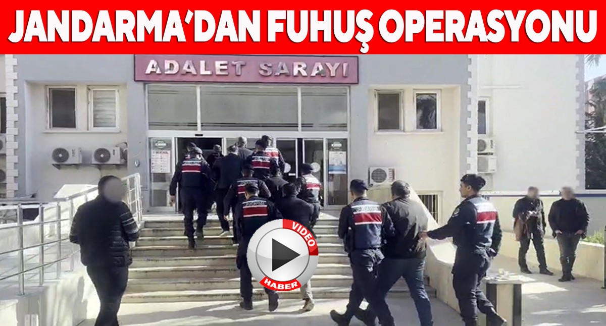 Jandarma'dan Anamur'da Fuhuş Operasyonu 6 Kişi Gözaltına Alındı.
