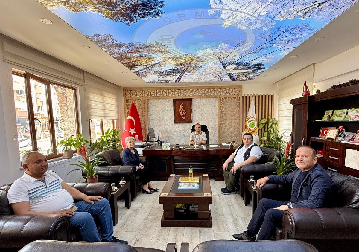 AGC’den Orman İşletme Müdürü Selahattin Yıldırım’a Hayırlı Olsun Ziyareti..