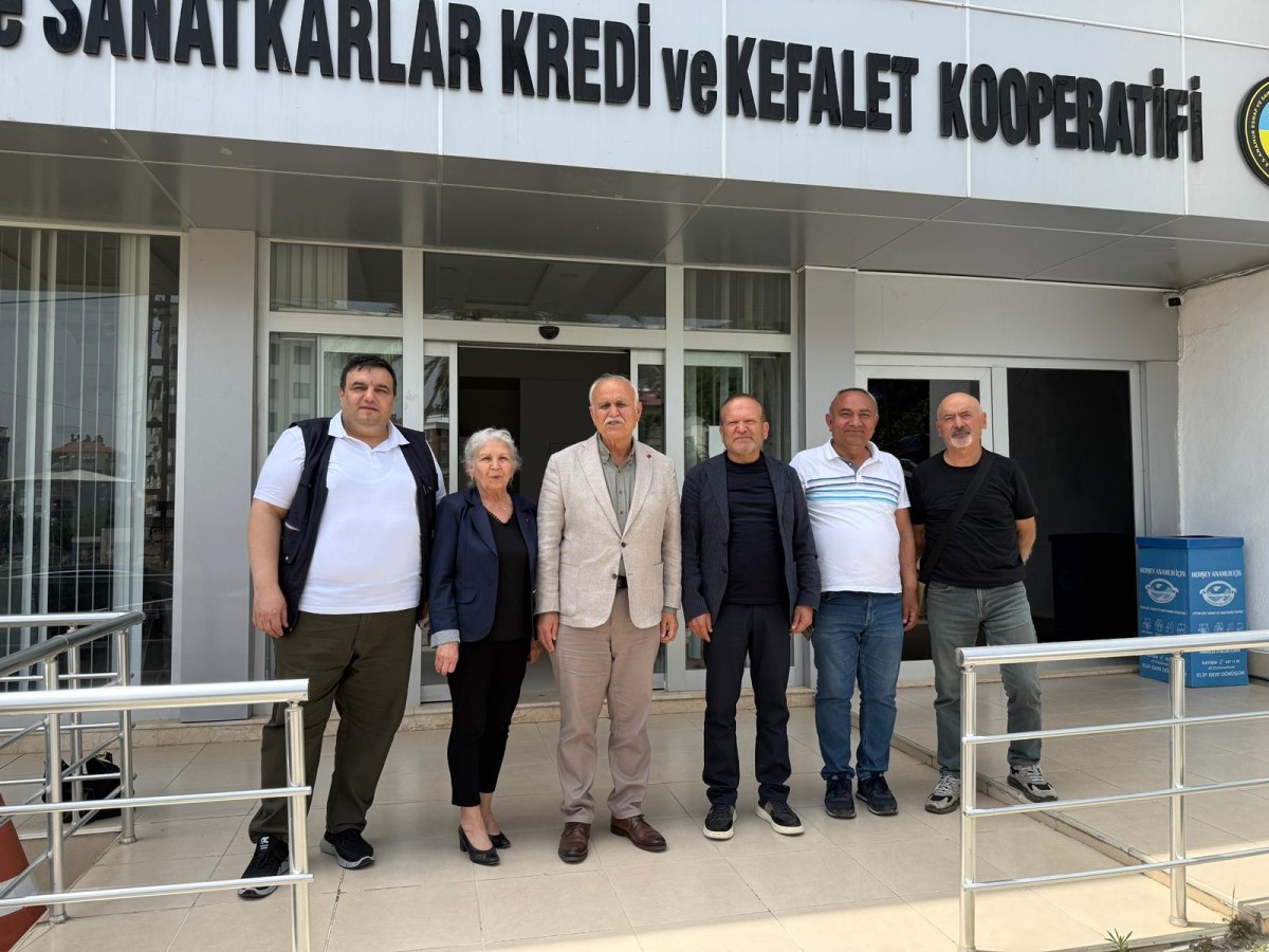 Gazeteciler Cemiyeti ile Kooperatif Yönetimi Bir Araya Geldi..
