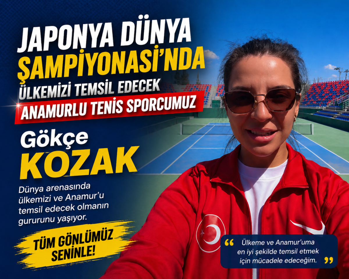 Anamurlu Gökçe Kozak Milli Takımda: Hedef Japonya’da Dünya Şampiyonası..