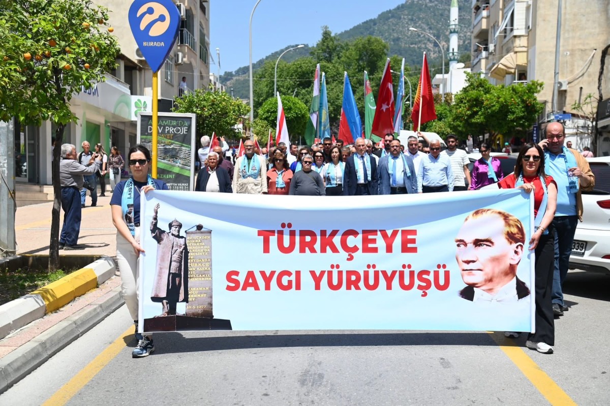 Anamur’da Türk Dil Bayramı Coşkuyla Kutlandı..