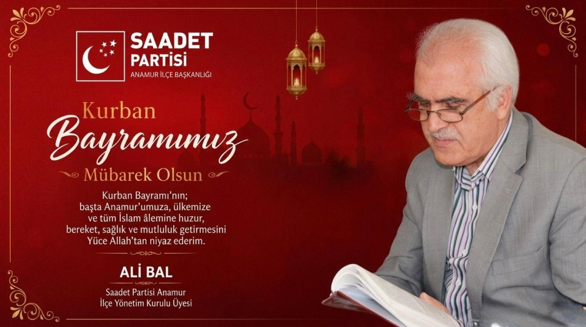 SP Anamur İlçe Yön. Kurulu Üyesi Ali Bal Kurban Bayramınızı Kutlar..